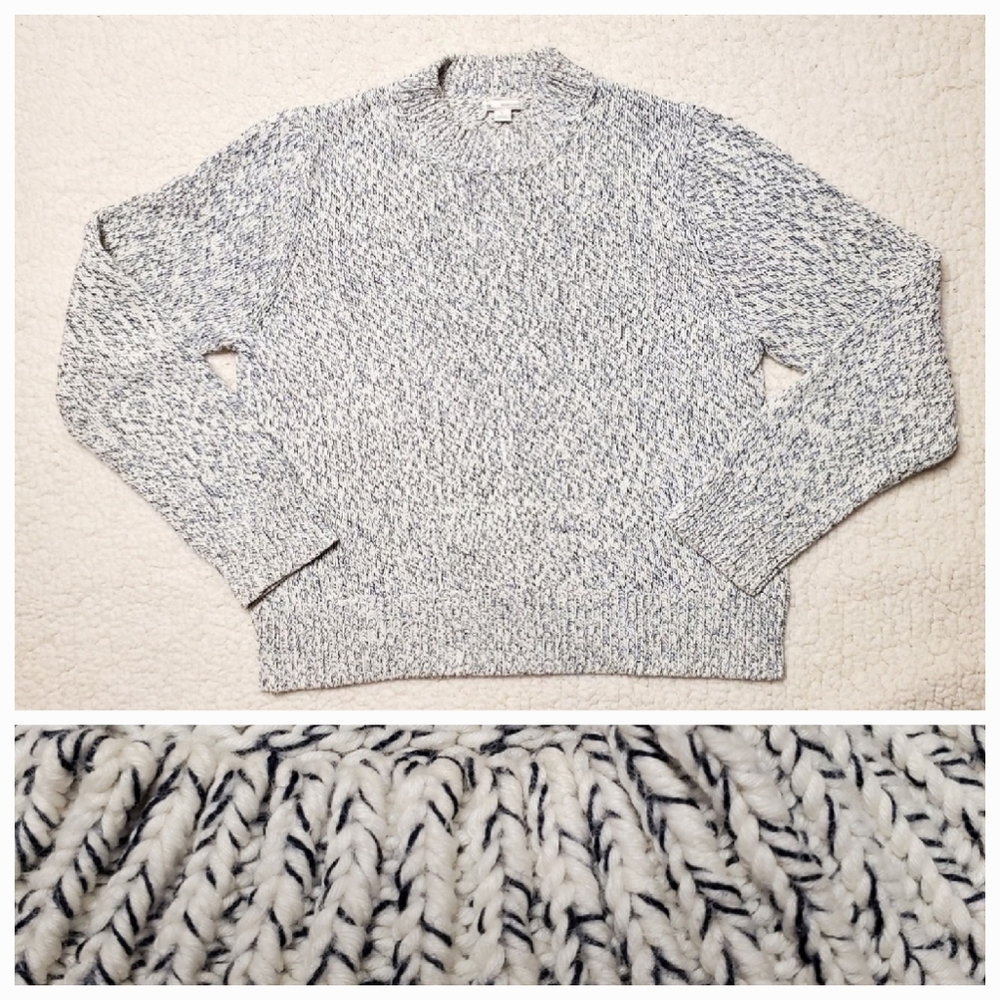 Gap Factory Cotton Knit Crewneck Sweater Size S